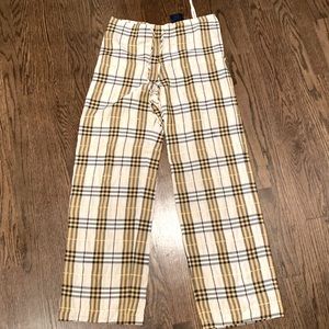Burberry casual wide leg pants size:6